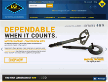 Tablet Screenshot of motorsnorkel.com